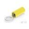 Te Connectivity Ring Terminal, #8 Stud Size, 26 AWG, 300 V, Nylon Insulated, Yellow 54311-1 - alternate 1